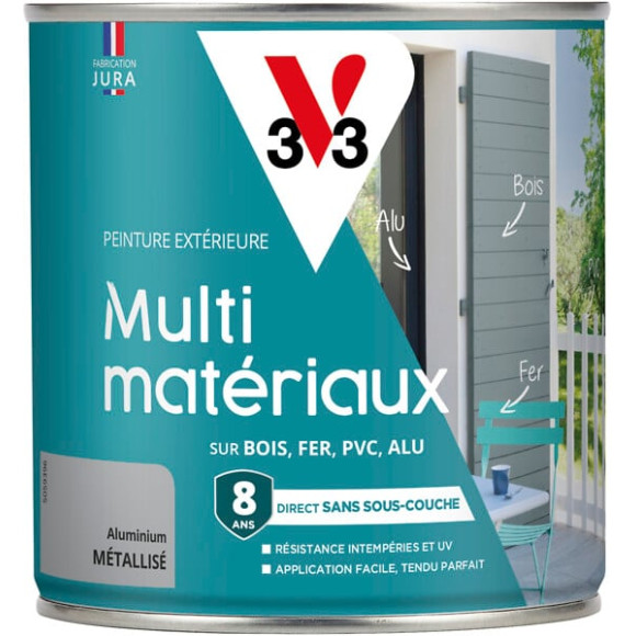 Peinture multi-materiaux DP Metal Alu Pot 0.5l