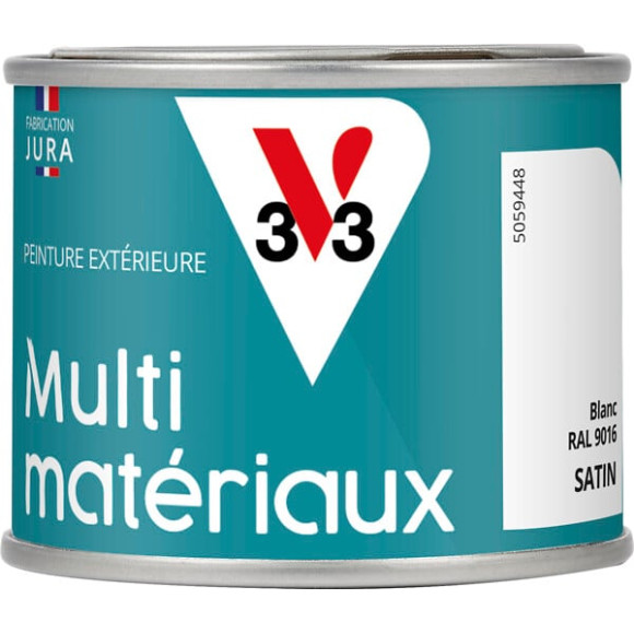 Peinture multi-materiaux DP Satin Blanc Pot 125ml