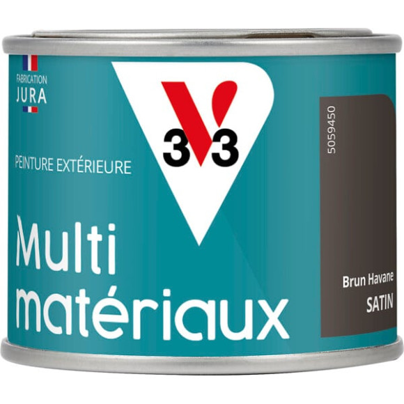 Peinture multi-materiaux DP Satin Brun havane Pot 125ml