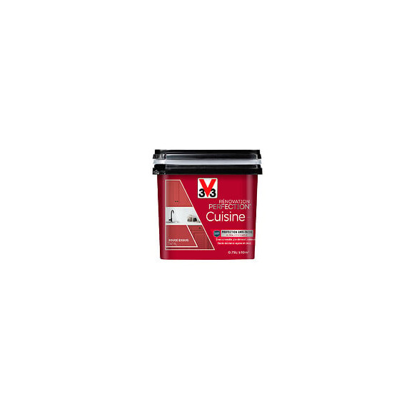 Peinture rénovation Cuisine satin rouge exquis 0.75L