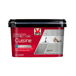 Peinture renovation Cuisine satin gris loft 2L