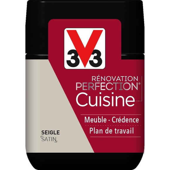 Peinture rénovation Cuisine satin seigle Testeur 75mL