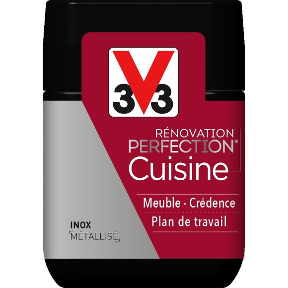 Peinture rénovation Cuisine métal inox Testeur 75mL