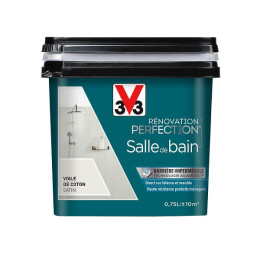 Peinture Renov SdB Satin Voile de coton Pot 0.75l