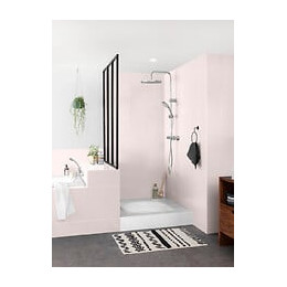 Peinture Renovation salle de bain - Rose poudre - Satin - 2L