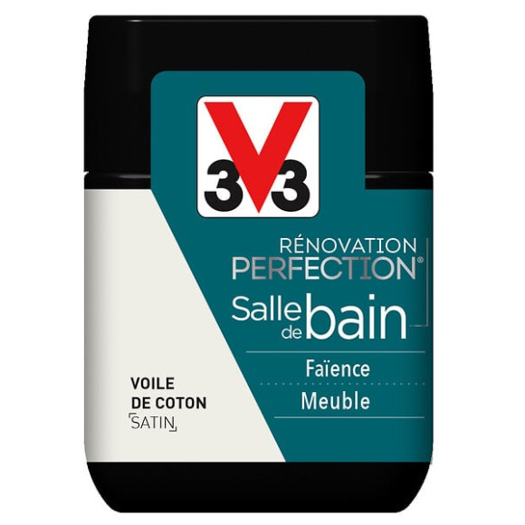 Peinture Renov SdB Satin Voile de coton Testeur 75ml