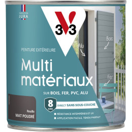 Peinture multi-matériaux DP rouille poudré 0.5 L