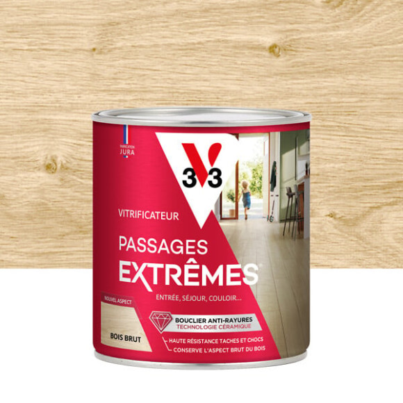 Vitrificateur passages extrêmes® bois brut 075 L