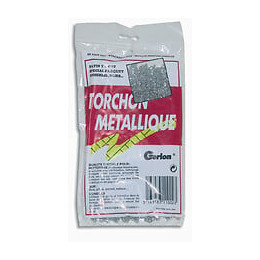 SACHET DE 1 TORCHON METALLIQUE N° 60