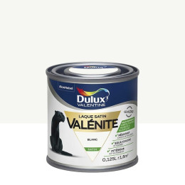 Peinture Laque Valénite -  Blanc - Satin - 0125L