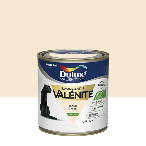 Peinture Laque Valénite - Blanc Cassé - Satin - 05L