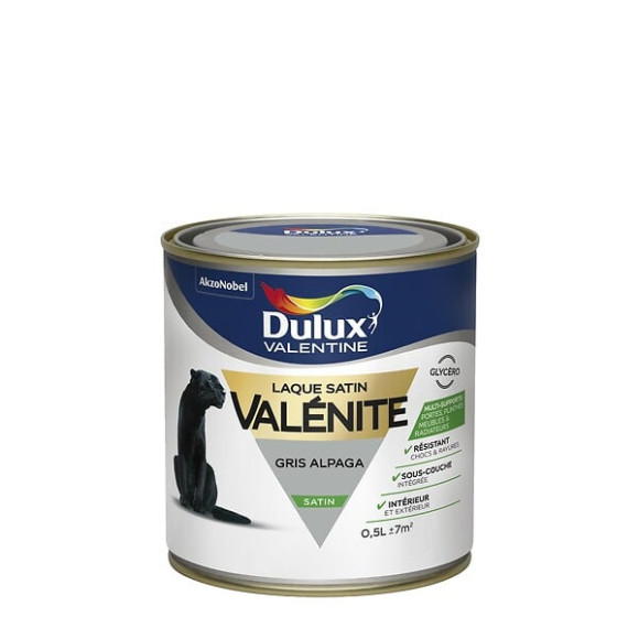 Peinture Laque Valénite - Gris Alpaga - Satin - 05L