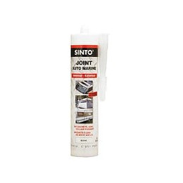 Joint mastic auto-marine blanc 290ml