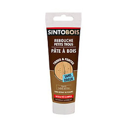 Pâte à  bois pour reboucher imperfections et fissures 80g Chêne moyen