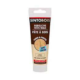 Pate à  bois pour reboucher imperfections et fissures 80g Naturel