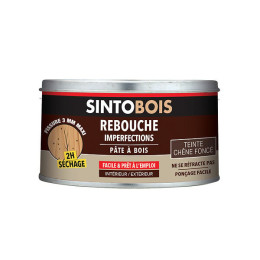 Pâte à  bois Rebouche imperfections Chêne foncé 250g