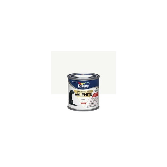 Peinture Laque Valénite -  Blanc - Brillant - 0125L