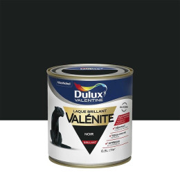 Peinture Laque Valénite - Noir - Brillant - 05L