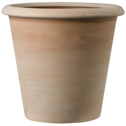 Pot terre cuite Conico Siena Toscana 38cm terre rosée