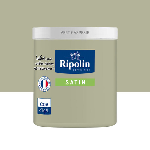 Testeur Peinture RIPOLIN Esprit Déco vert gaspésie 75Ml