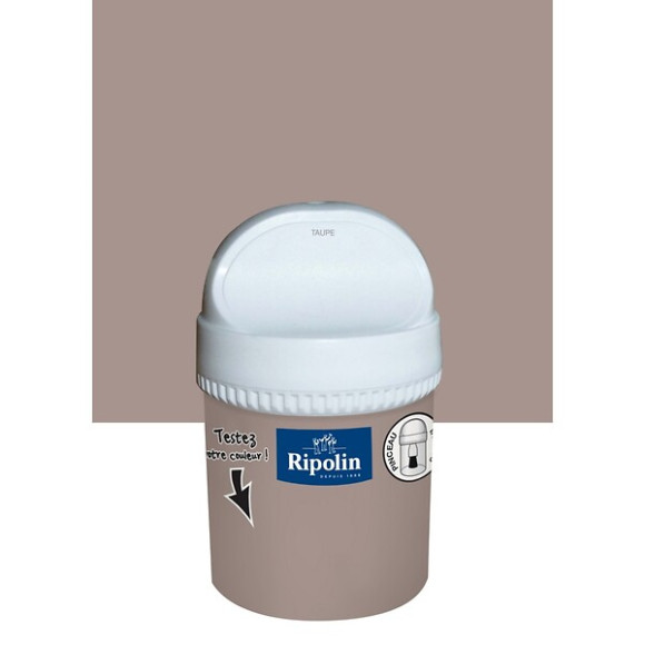 Testeur Peinture RIPOLIN Esprit Déco Taupe Satin 75Ml