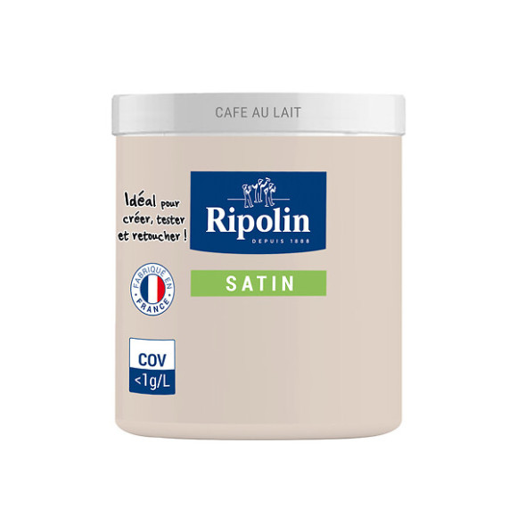 Testeur Peinture RIPOLIN Esprit Déco café au lait 75Ml