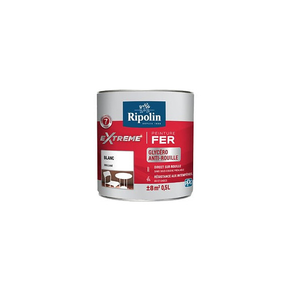 Ripolin ext fer bril blc 0.5l