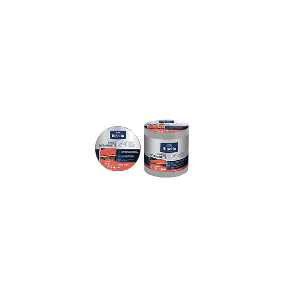 Bande auto-adhesive etanche Gris 10mx10cm