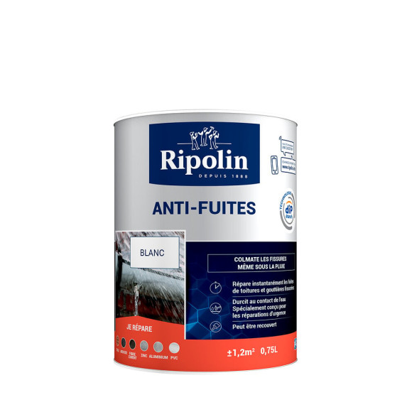 Anti-fuites Blanc Pot 0.75l