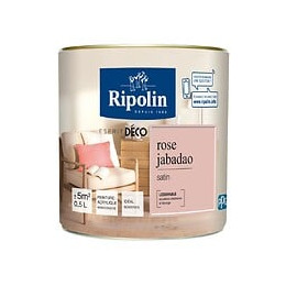 Peinture RIPOLIN murs boiseries rose jabadao satin 05L