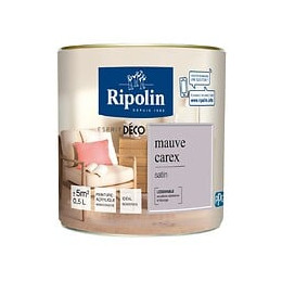 Peinture RIPOLIN murs boiseries mauve carex satin 05L