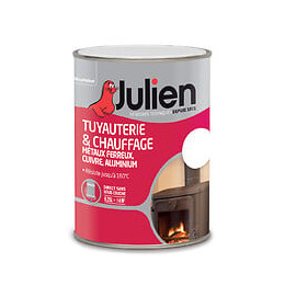 Peinture Tuyauterie et Chauffage - Blanc - Brillant - 025L