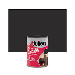 Peinture Tuyauterie et Chauffage - Noir - Mat - 025L