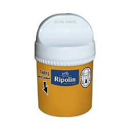 Testeur peinture RIPOLIN velours jaune ambre 0075L