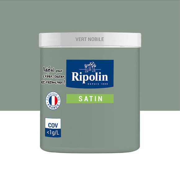 Testeur peinture RIPOLIN velours vert nobile 0075L