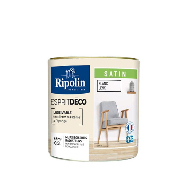 RIPOLIN esp deco sat blanc lenk 05l