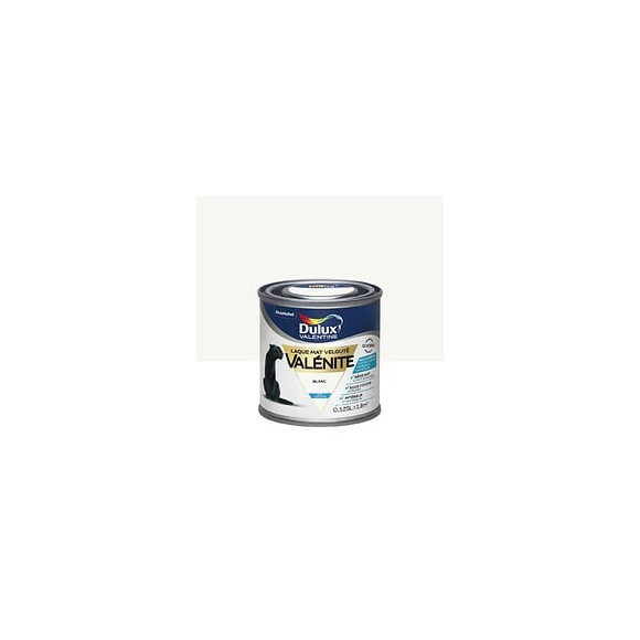 Dulux Valentine Laque Valenite Mat Blanc 0125 L