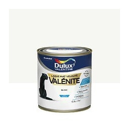 Laque Valenite Mat Blanc Pot 0.5L