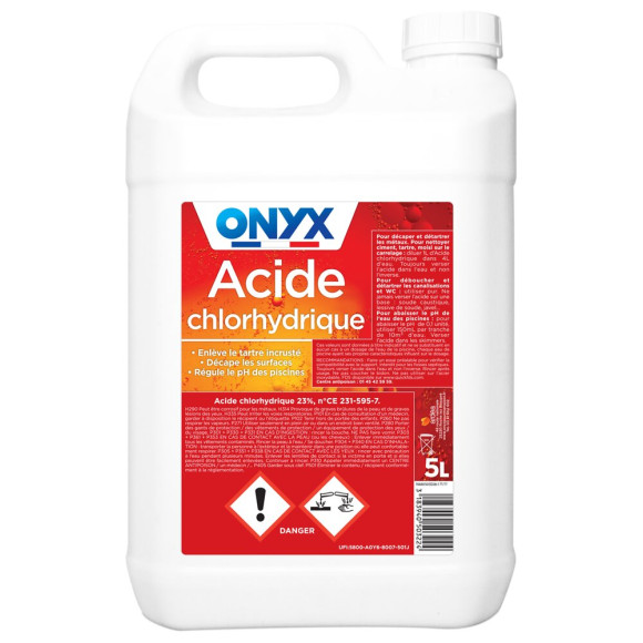 Acide chlorhydrique 23% 5L