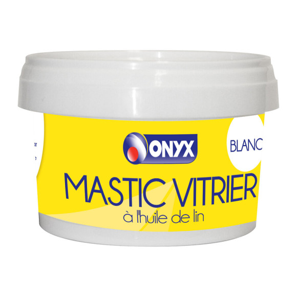 Mastic vitrier blanc 500g