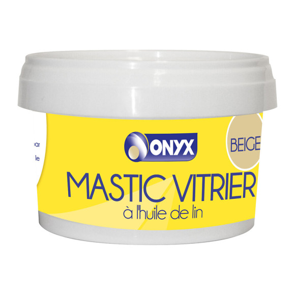 Mastic vitrier beige 500g