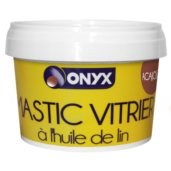 Mastic vitrier acajou 500g