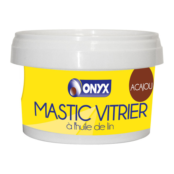 Mastic vitrier acajou 500g