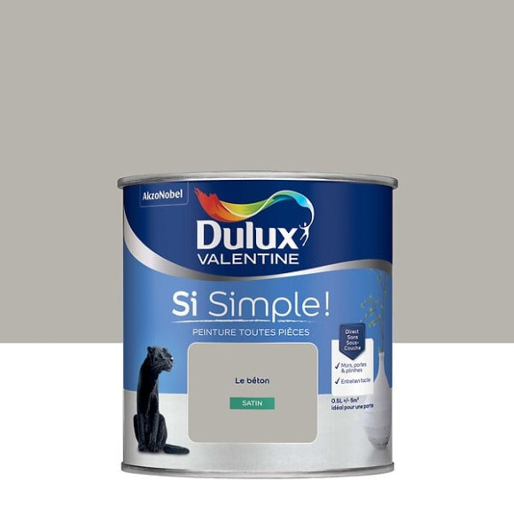 Peinture Si Simple - Le Beton - Satin - 05L