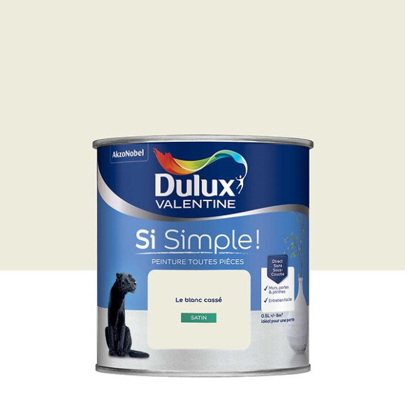 Peinture Si Simple - Le Blanc Casse - Satin - 05L