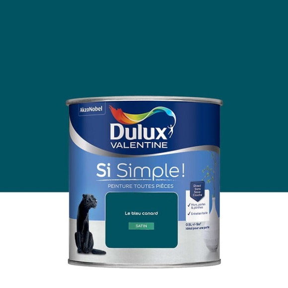 Peinture Si Simple - Le Bleu Canard - Satin - 05L