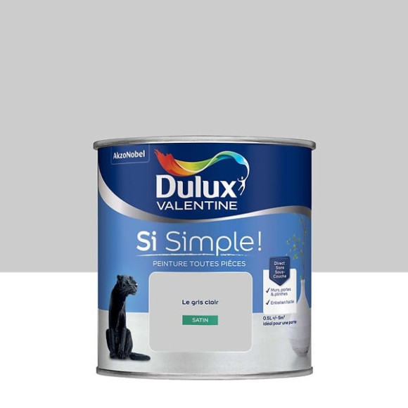 Peinture Si Simple - Le Gris Clair - Satin - 05L