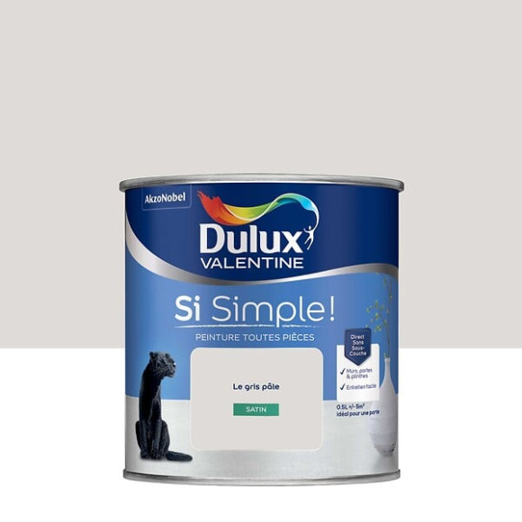 Peinture Si Simple - Le Gris Pâle - Satin - 05L