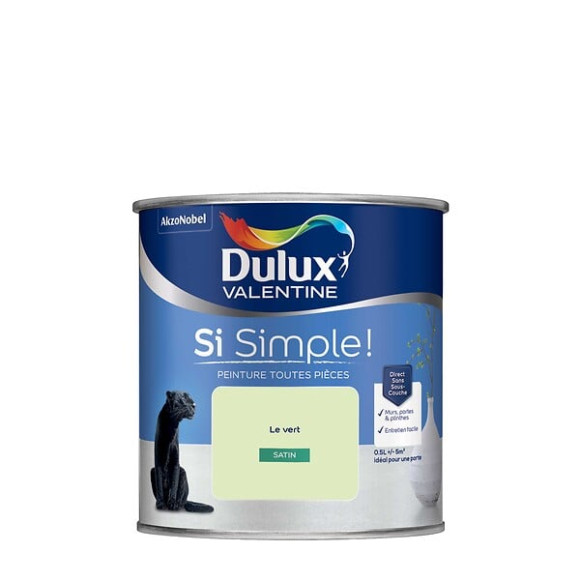 Peinture Si Simple - Le Vert - Satin - 05L