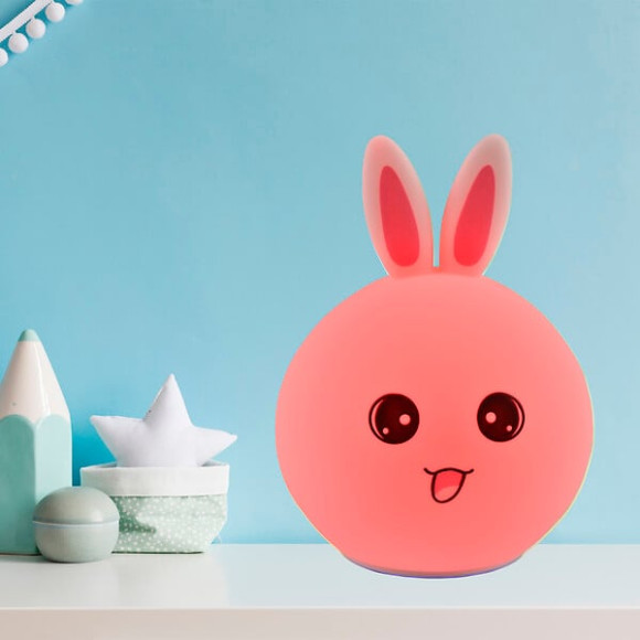 Objet lumineux led rgb rabbit